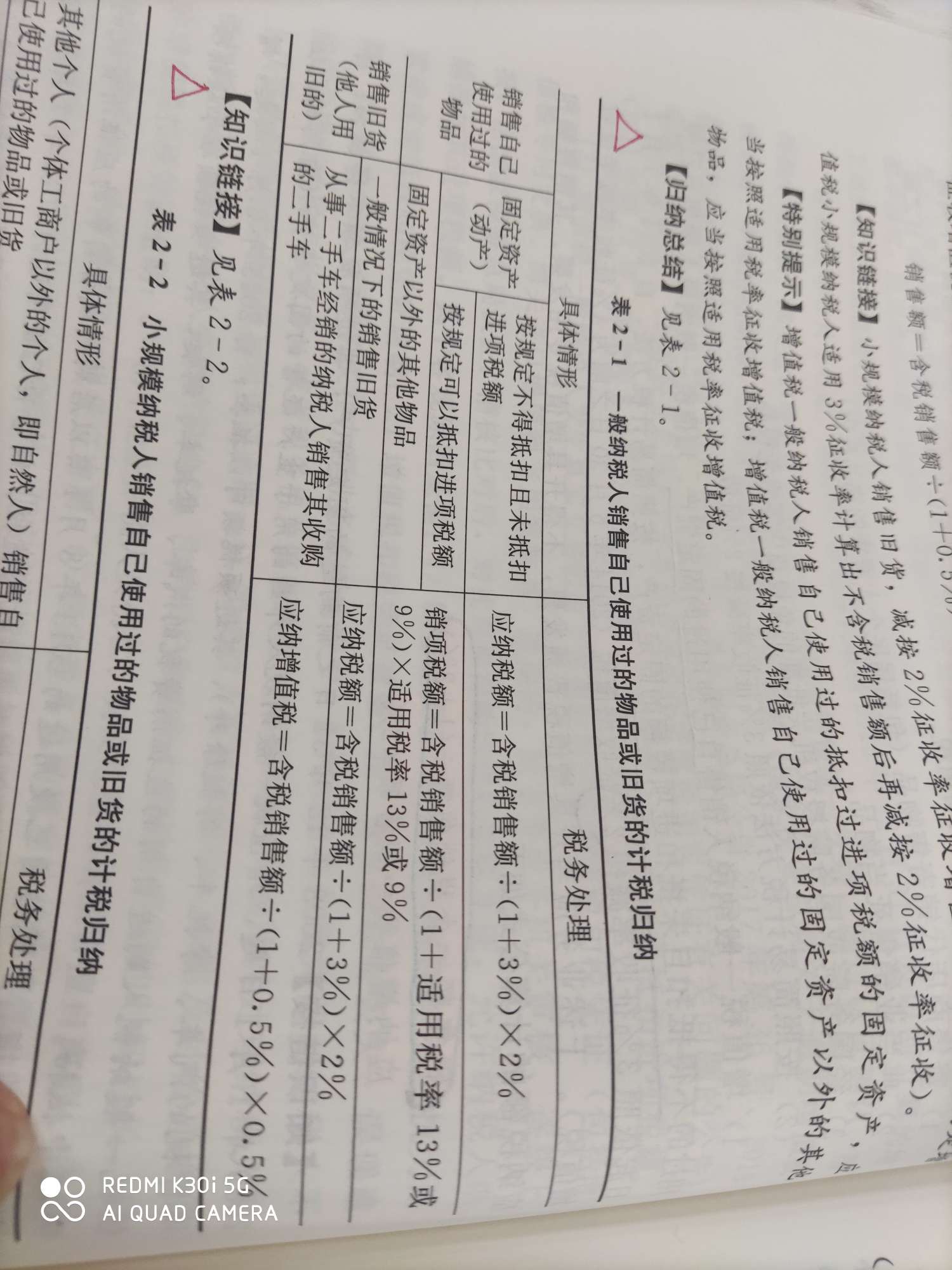 计税方法